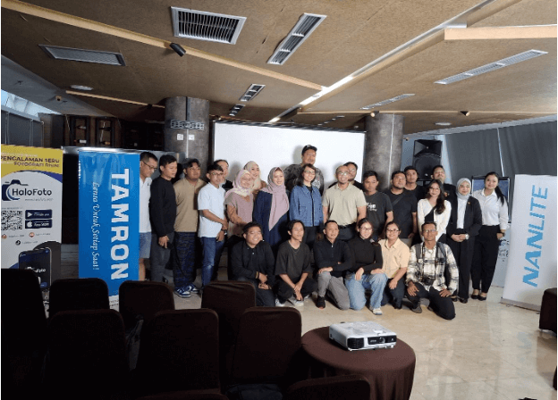 Tamron Dukung Workshop Food Photography Halofoto App x Hotel Santika Premiere KHI!