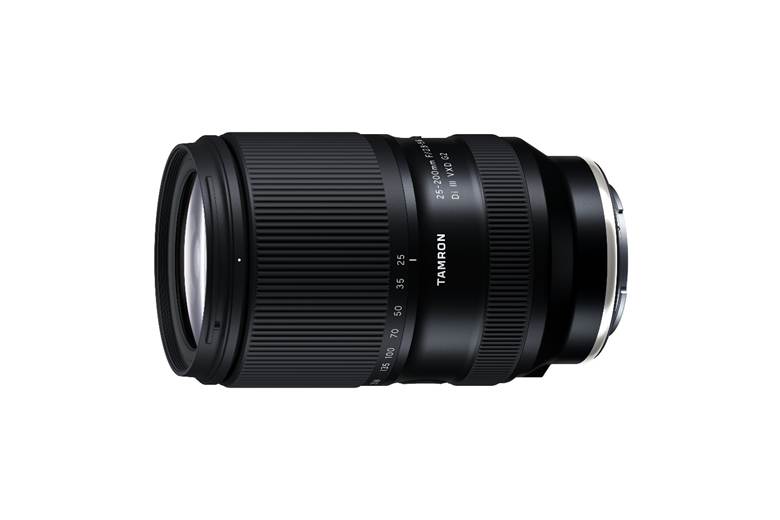 TAMRON Luncurkan Lensa Zoom Serba Guna 8x Generasi G2, 25-200mm F2.8-5.6 G2 (Model A075) untuk Sony E-Mount Full-Frame Mirrorless