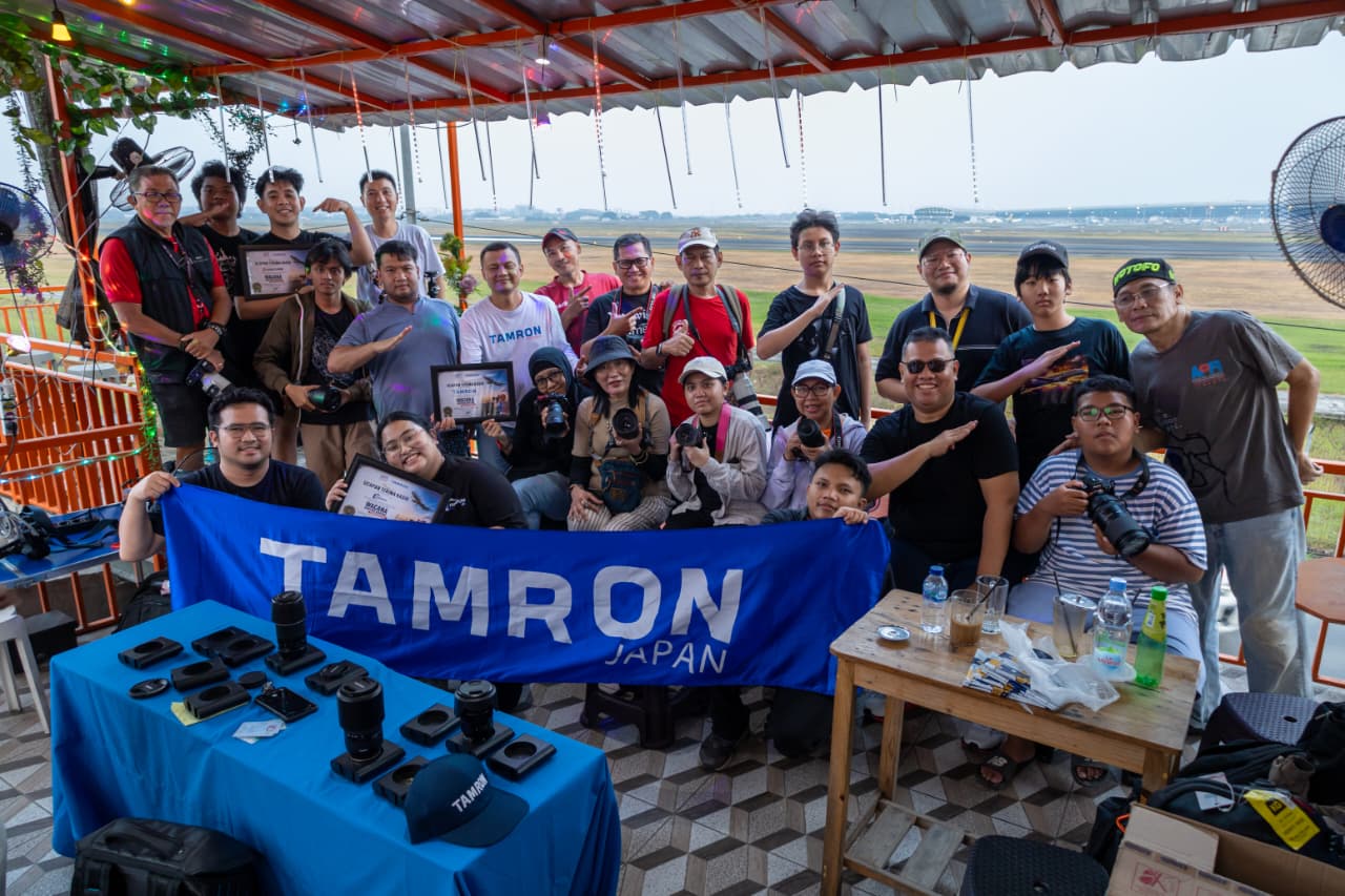 TAMRON Dukung Hunting Fotografi Aviasi Bareng APFI Jakarta!